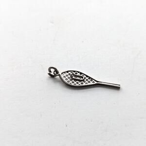 Vintage Estate Sterling Silver Snow Shoe Outdoor Winter Hiking Bracelet Charm